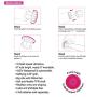 Rabbit Vibrator with Bunny Ears for Clitoris Stimulation, BEING FETISH G Spot Dildo Vibrator Clit Stimulator with 10 Vibration Modes Quiet Dual Motor for Women Couples