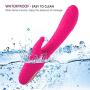Mini Wand Massager with Multi-Speed 30 Speed Modes, Waterproof Cordless Personal Wireless Rechargeable Body Massager Handheld Massage Relieves Stress Soft