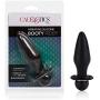 California Exotic Novelties Vibrating Silicone Booty Rider, Black