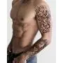 Temporary Tattoos for Men Guys & Teens Fake Tattoo Stickers (8 Large Sheets) Tattoos for Boys Biker Tattoos Rocker Transfers for Arms Shoulders Chest & Back - Body Art Tattoo Sticker Waterproof Black Temporary Tattoos for Men Guys & Teens Fake Tattoo Stickers (8 Large Sheets) Tattoos for Boys Biker Tattoos Rocker Transfers for Arms Shoulders Chest & Back - Body Art Tattoo Sticker Waterproof Black