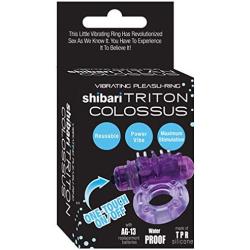 Shibari Triton Colossus, Pleasuring Vibrating Ring, Dozens of Stimulation Points