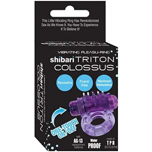 Shibari Triton Colossus, Pleasuring Vibrating Ring, Dozens of Stimulation Points Shibari Triton Colossus, Pleasuring Vibrating Ring, Dozens of Stimulation Points