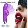 Rabbit Vibrator Waterproof G Spot Vibrator for Clitoris Stimulation Massager Wand Dildo Vagina Stimulator with 10 Vibration Modes Adult Sex Toys USB Rechargeable Quiet Dual Motor for Women (Purple)