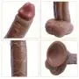 Womens Dillos Realistic -ĎîLdɔ Suction Cup Base for Hands Free Options