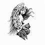 Pinkiou Full Arm Sticker Women Sexy Temporary Tattoo Sticker Waterproof Fake Body Art Sticker (6 sheets)
