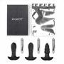 PHANXY 3 in 1 Vibrating Anal Butt Plug Kit with 7 Speed Bullet Vibrator Premium Anal Plug Trainer Kit Anal Sex Toy for Men Or Women Solo and Couple Fun