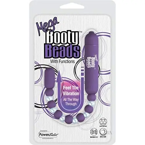 BMS Enterprises 7 Function Mega Booty Beads, Purple, 0.3 Pound BMS Enterprises 7 Function Mega Booty Beads, Purple, 0.3 Pound