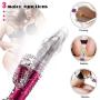 Vibrating Wand Massager Wireless Handheld Personal Body Therapeutic Massager 12 Modes Cordless Electric Wand Massager Magic Waterproof Portable