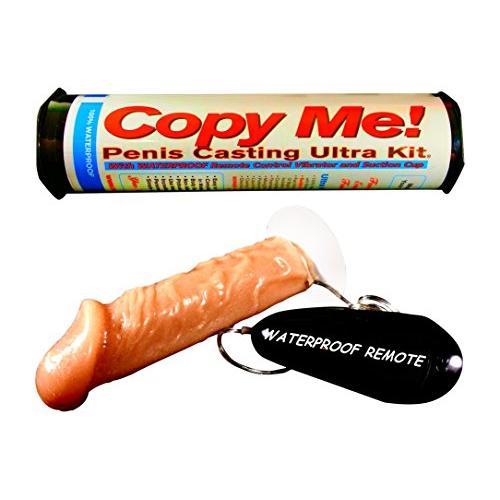 Copy Me! Penis Casting Ultra Kit with Waterproof Remote Control Vibrator, Suction Cup, Medium Skin Tone Copy Me! Penis Casting Ultra Kit with Waterproof Remote Control Vibrator, Suction Cup, Medium Skin Tone