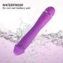 Dildo Vibrator G Spot Clit Vibrator Stimulator Sex Anal Play Massager - Ultra-realistic Penis Vein Folds & Medical Silicone & 10 Powerful Modes for Couples and Women Perfect Gift