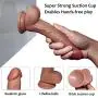 Easy to Clean Liquid Silicone 7.5 Inch Double Layer Easy to Clean Liquid Silicone 7.5 Inch Double Layer