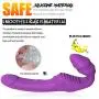 Best Vigina Strapless Vibrartor Women 9 Speed Double ViBrantor Lesbian Remote Control Adult Sexy Toy for Female Couples,Purple Best Vigina Strapless Vibrartor Women 9 Speed Double ViBrantor Lesbian Remote Control Adult Sexy Toy for Female Couples,Purple