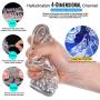 Sucking 310 Times/Min & 360° Rotating 10 Speed Electronic Males Massage Cup Intelligent Male Automatic Piston Cup for Husband Male Couples Men Toys