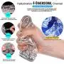 Silicóne Vaginà Male T Shirt Másterbrators Toy Réalistic Toy Hands Free Príme Real Pússy Déluxe Toy for Men Automatic Telescopic Aircràft Cùp Real Skin Feeling