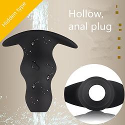 FeiGu Medical Silicone Hollow Anal Butt Plug Set-Anal Sex Toys, Masturbation for Adults Medium