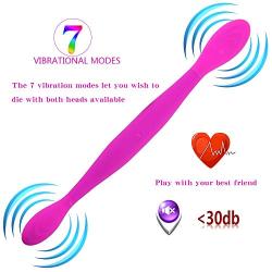 MXJYB Adult Toys Couples Double Vibrators Rechargeable Silicone Vibrator MXJYB