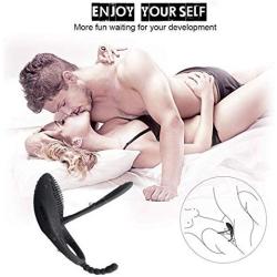 SANNUY Funny Toys Waterproof Rechargeable Rings Vibrat-ing Relaxation Traning Kit Relax Massage Wand