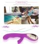 Wand Massager Handheld Massager Electric Massager Personal Body Massager Cordless USB Rechargeable Pain Relief with 10 Powerful Speeds