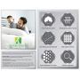 True Luxury 1000-Thread-Count 100% Egyptian Cotton Bed Sheets, 4-Pc Queen White Sheet Set, Single Ply Long-Staple Yarns, Sateen Weave, Fits Mattress Upto 18 Deep Pocket
