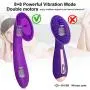 Clitoral Vibrator, Proxoxo Waterproof G Spot Vibrator with 8 Suction & Vibration, Rechargeable Nipple Vagina Clit Stimulator Adult Sex Toy for Women Couples (Purple) Clitoral Vibrator, Proxoxo Waterproof G Spot Vibrator with 8 Suction & Vibration, Rechargeable Nipple Vagina Clit Stimulator Adult Sex Toy for Women Couples (Purple)