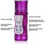 12 Speeds Wired Powerful Handheld Waterproof Wand Massager, Personal Therapy Massager for Sports Recovery- Purple