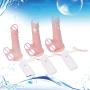 Hehelen Waterproof Silicone Big Realistic Dello with S-uction Cup for Women Men Beginners