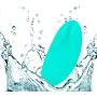 Tulips - Complete Clitoris Vibrator - Sex Toy with 10 Settings for Women and Couples, Waterproof, Body Safe Silicone, Rechargeable, Quiet, by Sweet Vibrations (Mint)