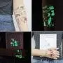 CCbeauty 15 Sheets Christmas Tattoo Stickers Glow in The Dark,Luminous Party Tattoo Stickers Waterproof Cartoon Snowflake Xmas Tattoo for Kids CCbeauty 15 Sheets Christmas Tattoo Stickers Glow in The Dark,Luminous Party Tattoo Stickers Waterproof Cartoon Snowflake Xmas Tattoo for Kids