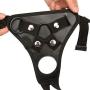 Perfect Size Dual Size Double Stráp ǒn Hárness Stráp ǒns Funny Toys for Lésbián Pants Stráp ǒn Strapless Black