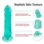 7.87 Inch Green Péggîng Stráp ôn for S-é-X for Couples Toys Realistic Ultra Soft-Ďîldɔ Funny Toys for Lesbián Pants Women Underwear