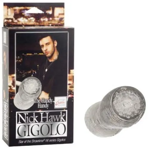 California Exotic Novelties Nick Hawk Gigolo The Handy Handy, Smoke, 0.29 Pound California Exotic Novelties Nick Hawk Gigolo The Handy Handy, Smoke, 0.29 Pound
