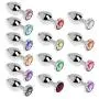 FifiMIN Small Size Metal Crystal Hang Plug Booty Back Jewelled Hang PlugsWomen and Men Toys For Men Couples FifiMIN Small Size Metal Crystal Hang Plug Booty Back Jewelled Hang PlugsWomen and Men Toys For Men Couples
