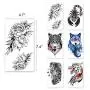 Leoars Temporary Sleeve Tattoos, Extra Large Full ArmTattoos Sleeves and Half Arm Fake Tattoos for Men Women Body Art, 24-Sheet Leoars Temporary Sleeve Tattoos, Extra Large Full ArmTattoos Sleeves and Half Arm Fake Tattoos for Men Women Body Art, 24-Sheet