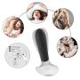 sweet124043 10 Frequency Vib Protrusion Particles Pull Beads Anales Amal Plug Electric Trainer,Silicone Waterproof-Black t-Shirt