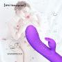 Rabbit Vibrator Waterproof G Spot Vibrator for Clitoris Stimulation Treediride Massager Wand Dildo Vagina Stimulator with 10 Vibration Modes Adult Sex Toys USB Rechargeable Quiet Dual Motor for Women
