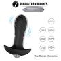 PHANXY 3 in 1 Vibrating Anal Butt Plug Kit with 7 Speed Bullet Vibrator Premium Anal Plug Trainer Kit Anal Sex Toy for Men Or Women Solo and Couple Fun