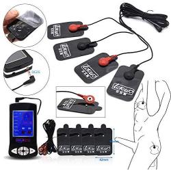 YJZZ Stainless Steel Handheld Massager,Electric Chest Massager Delay Electro Expander Liposuction with Essential Oil Relax Charm
