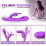 G Spot Vibrator with Bunny Ears for Clitoris Stimulation,Oixgirl Realistic Dildo Vibrator 7 Strong Vibration Rabbit Vibrator Rechargeable Masturbation Sex Toy G Spot Vibrator with Bunny Ears for Clitoris Stimulation,Oixgirl Realistic Dildo Vibrator 7 Strong Vibration Rabbit Vibrator Rechargeable Masturbation Sex Toy
