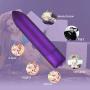 Vibrator, Oomph! Upgraded Powerful Bullet Shape Waterproof 16 Speed Vibration G-spot Massager Sex Toy for Women (Purple) Vibrator, Oomph! Upgraded Powerful Bullet Shape Waterproof 16 Speed Vibration G-spot Massager Sex Toy for Women (Purple)