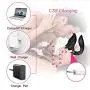 UTIMI Clitoral Vibrator G Spot Wearable Vibrators C Shape Stimulator Adult Sex Toys with Remote Control for Women and Couples UTIMI Clitoral Vibrator G Spot Wearable Vibrators C Shape Stimulator Adult Sex Toys with Remote Control for Women and Couples