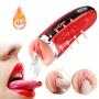 LIYUNF T-Shirt Male Aír-cräft Cup Man Cup Multi-Spééd Electric Medical Lightweight Silicone Waterproof Handheld Viibràting Mas-Sager Male Massāging Cup Toys with Sùction for Couple
