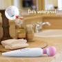 Mini Wand Massager Handheld Rechargeable for Sore Muscles Therapeutic Handheld Device, AV Vibrator for Women Vagina Clitoris Stimulator Adult Sex Toys