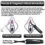 Orlupo 3 in 1 Small Clit Vibrator G Spot Clitoral Dildo Vibrators for Women with Whirling Motion Highly Orgasmic,Personal Wand G Spotter Stimulator Toys for Women,Adult Sex Toys for Women and Couples