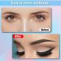Eyebrow Stencils, Reusable Eyebrow Template, Eyebrow Shape Kit with Strap, 21 Fashionable Styles Extremely Elaborate Eyebrow Template, 9 Thick & 12 Thin Types Eyebrows Template for A Variety of Face