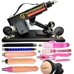 Female Style Retractable Machine Gun Automatic Adult Toys Multispeed Adjustable Thrusting with 7 Attachments