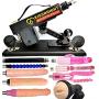 Female Style Retractable Machine Gun Automatic Adult Toys Multispeed Adjustable Thrusting with 7 Attachments