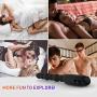 Double Motor Vibrating Anal Vibrator Prostate Massager with 7 Vibration modes, Treediride Rechargeable Waterproof Vibrating G Spot P Spot Vaginal Beads Butt Plug Sex Toy