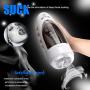 Heiyy Automatic M-àstÛrbér Cup Fully Automatic Trainer Relaxation Toy Sucking Device Heating Realistic 3D Vǎgina 10 Vibration Modes 6 Groaning Patterns (Color : White)