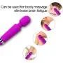 Waterproof |Powerful | Cordless Vibrating Mini Wand Massager | For Muscle Aches & Sports Recovery | Multi speed | Travel Friendly | Muscle Pain | Body-Safe Silicone | Wireless Fast Rechargeable Purple Waterproof |Powerful | Cordless Vibrating Mini Wand Massager | For Muscle Aches & Sports Recovery | Multi speed | Travel Friendly | Muscle Pain | Body-Safe Silicone | Wireless Fast Rechargeable Purple