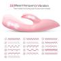 Lfcmf Powerful Waterproof Handheld Wand Massager - 16 Speeds Massager Mode by Dual Motors - high Quality Silicone - USB Rechargeable - Help You Soothe All The Fatigue of The Day Lfcmf